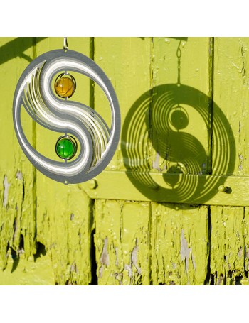 Suspension Murale Yin Yang En Coton Et Soie - 66x41 Cm, Style Bohème, Urban Outfitters