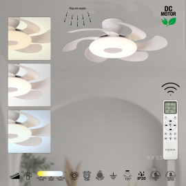 Ventilateur Plafond Flower Ceiling Fan Ventilatore Soffitto Mantra 8703