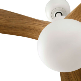 Ventilateur Plafond Outwood IP44 Bois Ceiling Fan Faro 343611B