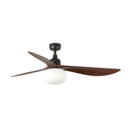 Ventilateur Plafond Outwood IP44 Bois Ceiling Fan Faro 343621B