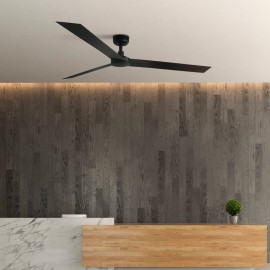 Ventilateur Plafond Cruiser XL Fan Noir Faro 34293
